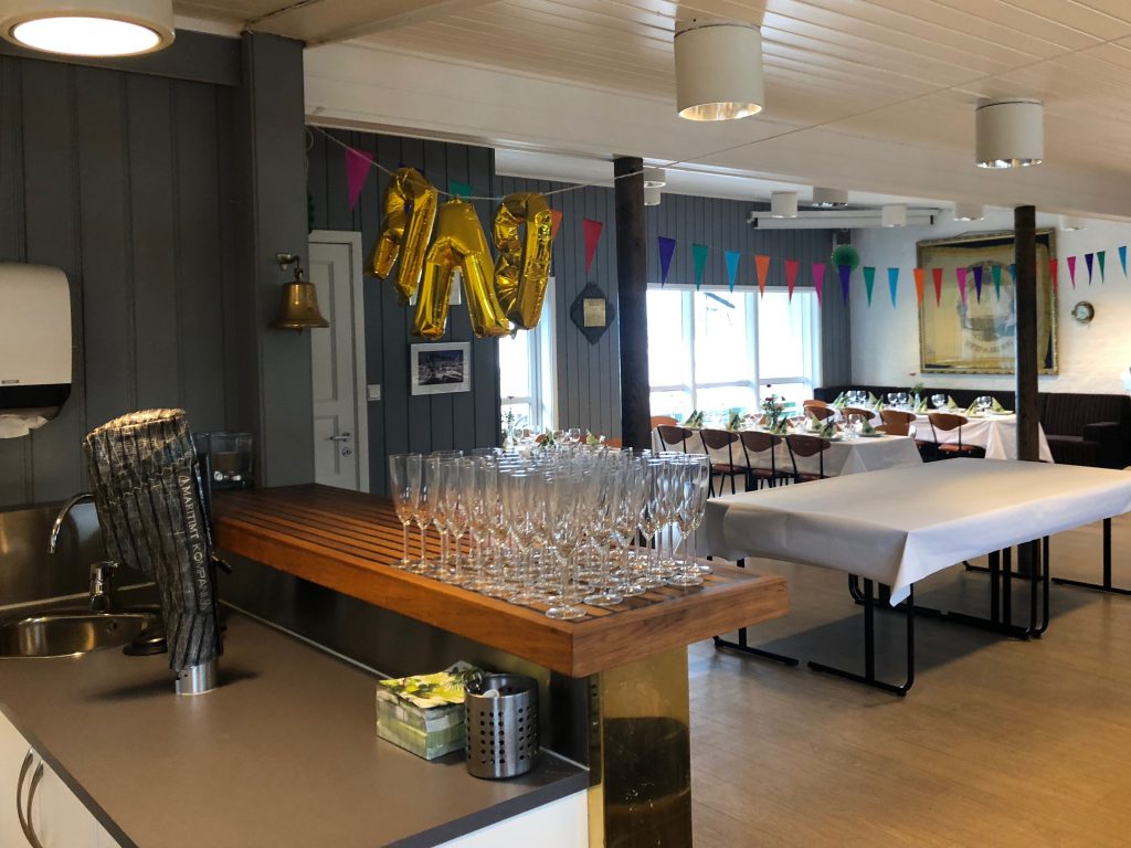 Klubbhus festlig